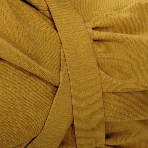 Amaryllis tie waist wrap tie sweater medium long sleeve wrap sweater oversized - Picture 6 of 11